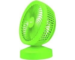 Trust - Ventu - USB Ventilator - Groen - Met powerbank 4400 mAh - Voor op het strand - op vankantie