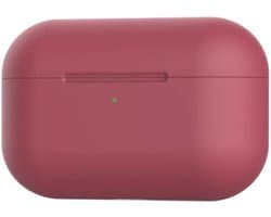 DW4Trading Siliconen Case Hoes Bordeaux Rood - Geschikt voor Apple Airpods Pro