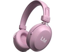 Louise&Mann 5 Draadloze Over-Ear Koptelefoon - met Microfoon - Roze