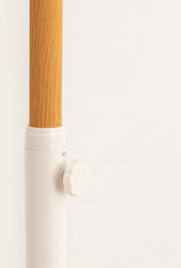 CREATE - Retro stijl 50 W draaiende staande ventilator - AIR STAND WOOD — thumbnail 3