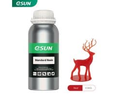 eSun - eResin Standard Resin, Red - 0.5kg