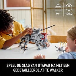 LEGO Star Wars AT-TE Walker Verstelbaar Model met Clone Troopers en Droid Figuren - 75337 — thumbnail 16