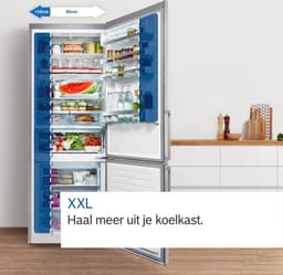 Bosch KGE49AWCA - Serie 6 - Koel-vriescombinatie - Extra breed - VitaFresh: houdt etenswaren langer vers in gekoelde lades - Wit - Energielabel C — thumbnail 5