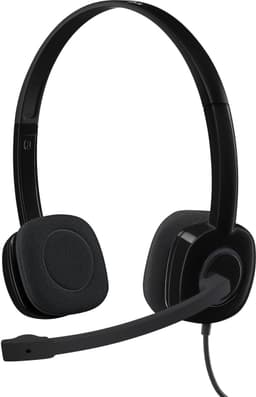 Logitech H151 - Stereo Headset - Noise Cancelling Microfoon - Zwart — thumbnail 1