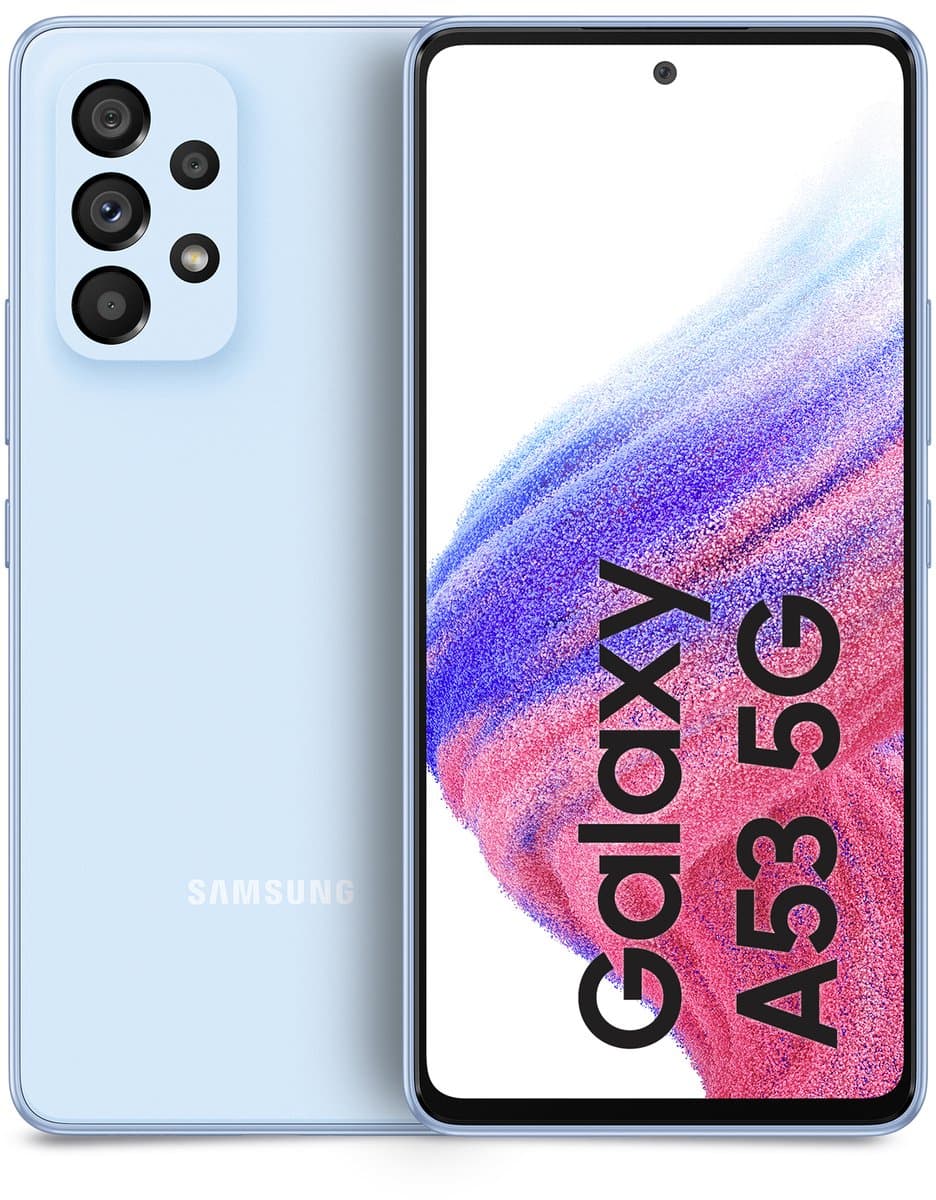 Samsung Galaxy A53 - 128GB - Awesome Blue — afbeelding 1