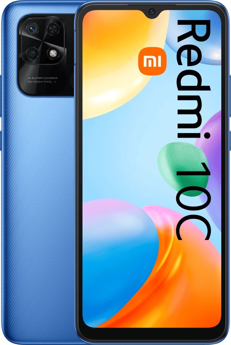 Xiaomi Redmi 10C - 3GB RAM - 64GB - Oceaan Blauw — afbeelding 1