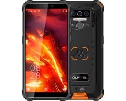 Oukitel WP5 Pro 14 cm (5.5") 4 GB 64 GB Dual SIM 4G USB Type-C Zwart Android 10.0 8000 mAh