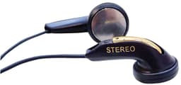 SoundLAB stereo earphones / zwart - 1,7 meter — thumbnail 1