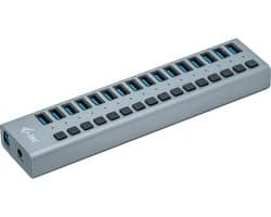 i-Tec - USB Oplader 16 poorten - Power Adapter (90W)