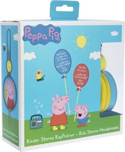 Peppa Pig - Vrolijk - kinder koptelefoon - volumebegrenzing - verstelbaar (3-8j) — thumbnail 2