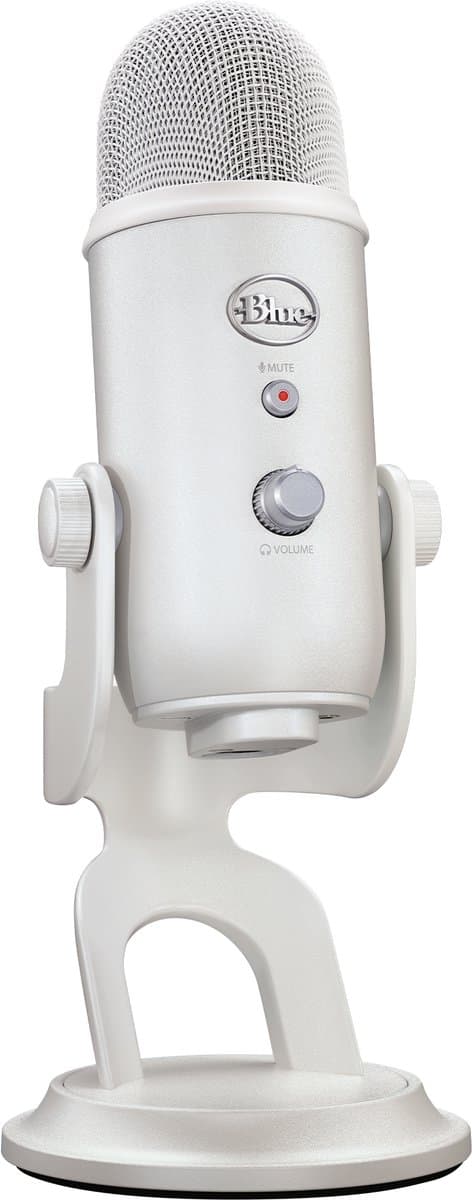 Blue Microphones Yeti Premium Aurora - Gaming Microfoon - USB - White Mist — afbeelding 1