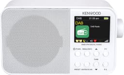 Kenwood CR-M30DAB DAB+ Radio - Interne accu - Wit — thumbnail 1