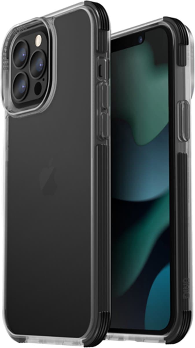 UNIQ Combat Serie - iPhone 14 Pro Max Hoes - Lichte Constructie - Antislip - Zwart — afbeelding 1
