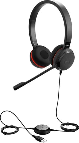 Headphones with Microphone Jabra Q711664 Black (1 Unit) — thumbnail 3