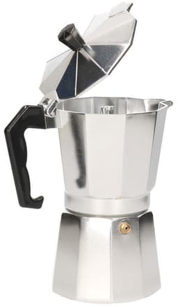 Percolator espresso koffiemaker - 300 ml - aluminium - voor 6 kopjes - Koffiezetapparaat - Italiaanse koffiezetter — thumbnail 2