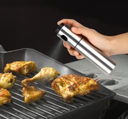 GrillX Olijfolie Sprayer - Luxe Olie Sprayer - Olijfolie Fles Verstuiver voor Keuken - Oliefles Cooking Spray - BBQ Accesoires - Airfryer — thumbnail 7
