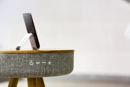 Salora Airtable (AW) - Bluetooth Speaker - Speakers - Nachtkastje - 360 Sound - Accu - 2 USB charge — thumbnail 5