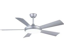 Evolar Plafondventilator met Verlichting - 132 cm - Dimbaar - Zeer Stil - Afstandsbediening - 3000K/4500K/6000K - EVO-CF52SN — afbeelding 1