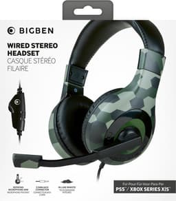 Bigben Stereo Gaming Headset V1 - Multi Platform - Camo — thumbnail 3
