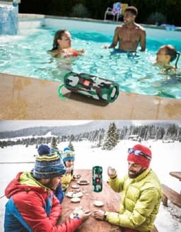 Portable Bluetooth Speaker  Army, spatwaterdicht Outdoor Usb — thumbnail 4