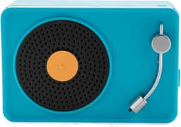 Xd Collection Minispeaker Vintage Draadloos 7,5 Cm Abs Blauw — thumbnail 1