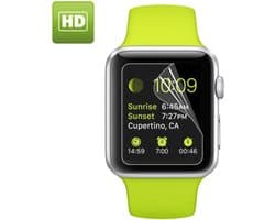 By Qubix - Screen protector - HD - Geschikt voor Apple watch 38mm