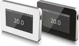 V1 pro touch wifi design elektrische vloerverwarming universele thermostaat Zwart — thumbnail 1