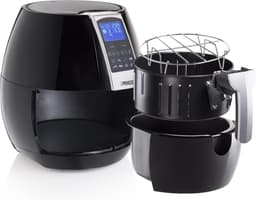 Princess Digitale Airfryer XL 182020 - Heteluchtfriteuse - 3.2 liter - 8 voorgeprogrammeerde programma’s - Inclusief grillrek - Zwart — thumbnail 5