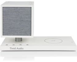 Tivoli Audio - Revive - Bluetooth speaker - draadloze Qi-oplader - Wit/Grijs