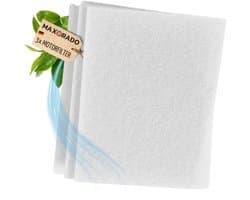 Maxorado Stofzuiger Motorfilter – 3 Stuks – 24x12 cm Op Maat Knipbaar – Geschikt voor AEG VX9-2-ÖKO 850w VX4-1-EB X Efficiency Cyclone XL ACX 6203 – HEPA Filter voor Stofzuigers – Vervangingsfilter Universeel