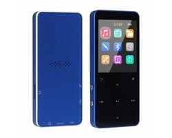 NAXSIR Bluetooth Muziekspeler | Lossless Audio | 16GB Opslag | met Fotoalbum, Wekker, E-Reader Functie | Bluetooth 5.0 | 1,8-inch kleurenscherm | Lange Accuduur | Compatibel met Windows & Android