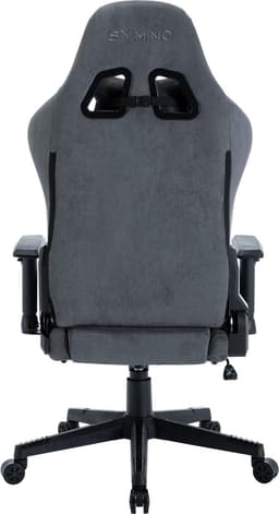 Gaming Stoel Met Voetsteun - Ergonomische Gamestoel - Gaming Chair - Verstelbare Functies - Verrijdbaar - Tot 200kg - Grijs — thumbnail 2