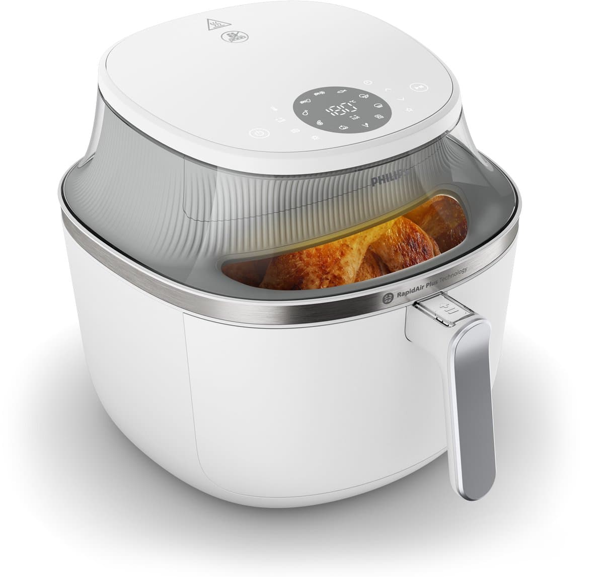 Philips 3000 Series Airfryer - NA331/00 - Kijkvenster - RapidAir - 6.2L - Tot 5 Personen - Wit — afbeelding 1