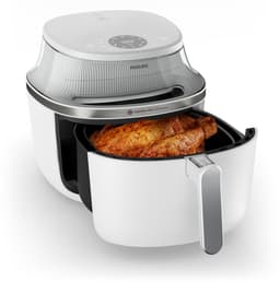 Philips 3000 Series Airfryer - NA331/00 - Kijkvenster - RapidAir - 6.2L - Tot 5 Personen - Wit — thumbnail 4