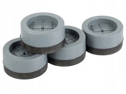 BORVAT® - Anti-Tril Pads voor Wasmachine & Vaatwasser -Geluiddempende Onderzetters - Trillingsdempers Droger - 4 stuks — thumbnail 4