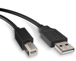 USB Printerkabel 3 meter USB 2.0 geschikt voor Scanner / Canon HP / Dell / Epson / Brother / Lexmark / Pixma / Samsung / Xerox printer