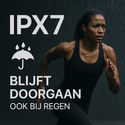 Audrax® Sport Pro Draadloze Sport Oordopjes - Met Siliconen Oorhaak - 75 uur Speeltijd - Ruisonderdrukking - Waterbestendig - Bluetooth Oordopjes - Sport Oortjes - Geschikt voor Apple en Android - Zwart — thumbnail 4