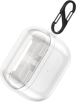 kwmobile Earphones Case for Samsung Galaxy Buds 3 / Galaxy Buds 3 Pro Case - Clear TPU Silicone Earbuds Cover - Transparent — thumbnail 3