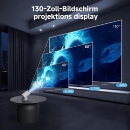 Mini beamer - Projector - Beamerscherm - Projectiescherm - Outdoor & Indoor Projector - — thumbnail 3