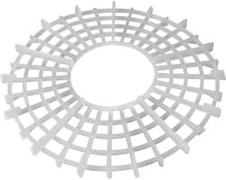 Dparts centrifuge matje - 23cm - 1 stuk - flexibel en stevig - mat voor wasgoed - centrifugematje geschikt voor AEG en Thomas centrifuges