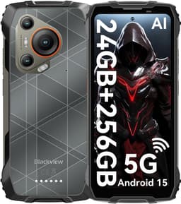Blackview BL7000 - AI Robuuste Smartphone - 5G - 24GB RAM - 256GB ROM - 6.78 inch 120Hz - Robuuste Telefoon - IP68 Waterdicht - Nachtzicht - Android 15 - NFC - GPS - Zwart — thumbnail 1