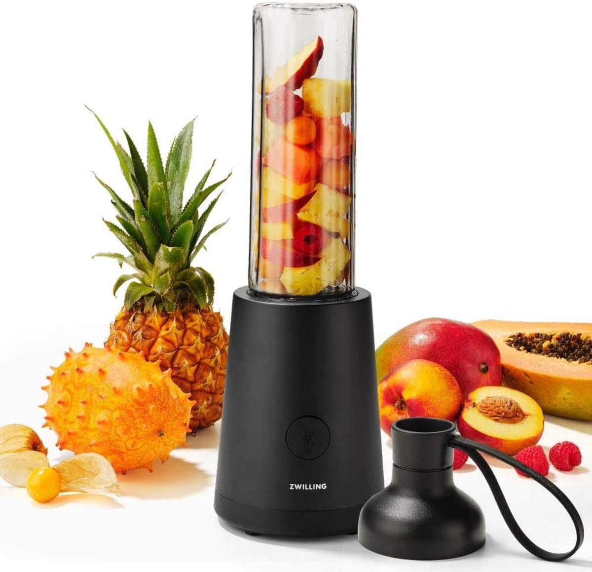 Praktische Drinkfles Keukenmixer – 2-in-1 Mix- en Drinkfles voor Smoothies en Milkshakes — afbeelding 1