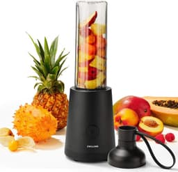 Praktische Drinkfles Keukenmixer – 2-in-1 Mix- en Drinkfles voor Smoothies en Milkshakes — thumbnail 1