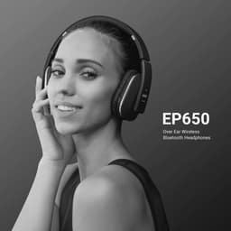 Bluetooth Hoofdtelefoon met aptX Low Latency en Draadloze Microfoon - Over-Ear Hoofdtelefoon met Audio-App en 15 uur Batterijduur — thumbnail 5