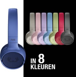 Fresh ‘n Rebel Code Fuse – Draadloze on-ear koptelefoon - Bluetooth - 30 uur Speeltijd - Blauw - True Blue — thumbnail 5