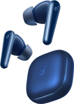 soundcore Liberty 5 by Anker, draadloze oordoppen met noise-cancelling, 2x sterkere stemonderdrukking, realtime adaptieve noise canceling, snelladen, Dolby Audio, heldere gesprekken met 6 microfoons en AI, lange batterijduur — thumbnail 2