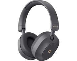 Havit H668BT (Black) Hoofdtelefoons Bedraad en draadloos Hoofdband Muziek/Voor elke dag USB Type-C Bluetooth Zwart
