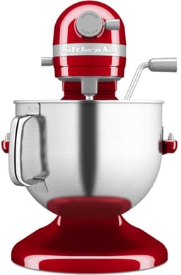 KitchenAid keukenmachine - Artisan - In hoogte verstelbare kom - 375 W - 11 snelheden - 3 RVS accessoires - 6,6L - Keizerrood — thumbnail 2