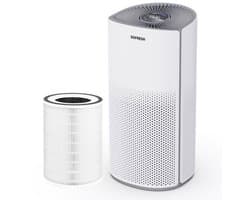 Sofresh luchtreiniger met app - 30 m² - Automatische stand + 6-in-1 filtersysteem - Luchtkwaliteitsindicator - Ionisator - UV - Luchtfilter - Air purifier met HEPA-filter