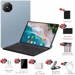 Pad 8 Pro Snapdragon 8gen2 Android Tablet 11Inch Hd 16GB 512GB 12000 Mah 5G Dual Sim Wifi Tablet Pc - Blue & Grey — thumbnail 1